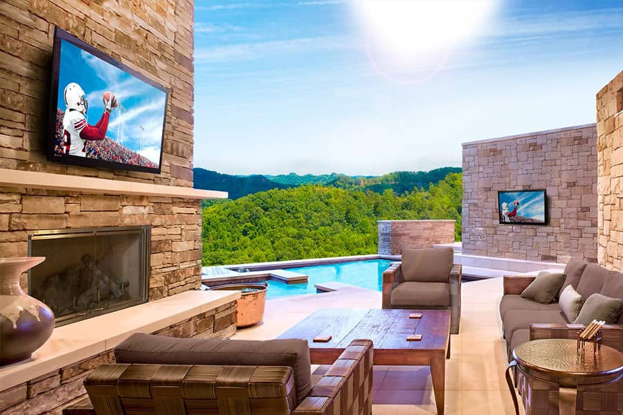 Outdoor Home Theater Summer Nights A, Outdoor Home Theater